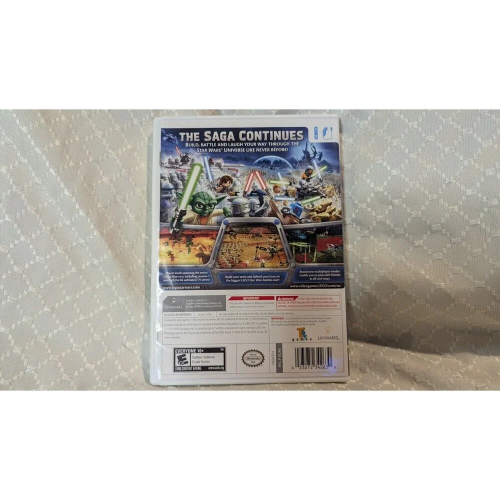Lego Star Wars 3 The Clone Wars Game Nintendo Wii